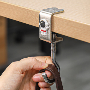 Zhan Han <b>Desk</b> Hook 360 Degree <b>Rotating</b> Iron Hook For Backpack Student Use - Product Image 3