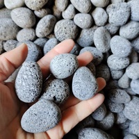 Pierres de lave solides ignifuges de 2 à 3 cm |   Galets multi-usages pour foyers extérieurs, gymnase, jardin et hôtel