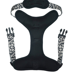 Fashion Adjustable No Pull Dog Harness Custom Print Reflective Breathable Pet Vest Harness for Medium Large Dogs Daily <b>Walking</b> - Product Image 4