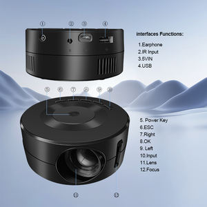 2024 Bi LED láser 1080p Video portátil 4K Android TV Box <span class=keywords><strong>proyector</strong></span> Smart BT Wi-Fi holograma astronauta Galaxy 4K <span class=keywords><strong>Mini</strong></span> 3D batería - Product Image 5