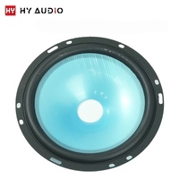 HY AUDIO Speaker Recone Kit Parts Harga Grosir 6 Inch Speaker Audio Mobil dengan Cone Karbon Cone Speaker Plastik Produsen