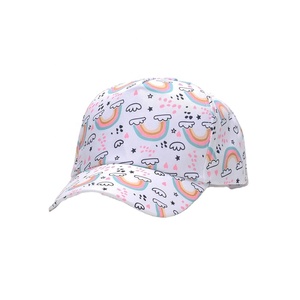 Niños Ligero Secado rápido Sombrero para el sol Niño Niñas Niños Gorra de béisbol de algodón lavado Gorras de protección UV ajustables - Product Image 4