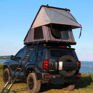 Tente de toit légère pour <span class=keywords><strong>Mercedes</strong></span> Sprinter Van - Toit relevable quatre saisons en acier inoxydable et panneau en nid d'abeille en aluminium, installation rapide - Product Image 6