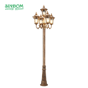 Lámpara de poste de aluminio para la instalación de proyectos, farola de alta clasificación para parque al aire libre - Product Image 1