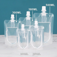Pochette Doypack personnalisée biodégradable réutilisable avec bec verseur pour jus de fruits, eau minérale, bière