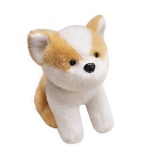 Peluche chien Golden Retriever de dessin animé transfrontalier, jouet apaisant unisexe en polyester - Product Image 5