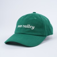 Chapeau de papa mode non structuré en coton avec logo brodé sur mesure et étiquette tissée