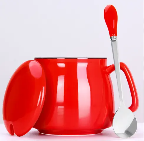 Wholesale Pot-bellied Cup Tea Milk Ceramic Mug Custom Logo Porcelain Cappuccino Coffee Cup logo custom gifts