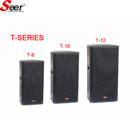 Haut-parleur passif bidirectionnel étanche Seer T-8 de 8 pouces, 200W RMS, enceinte en contreplaqué de bouleau de 15 mm, origine Guangdong, garantie non spécifiée