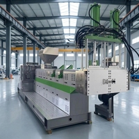 Machine de granulation à vis simple à deux étages |   Ligne de granulation pour le recyclage de films plastiques PP PE