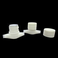 Bouchon en plastique de 22 mm avec joint en aluminium pour recharge de liquide lessive en sachet souple