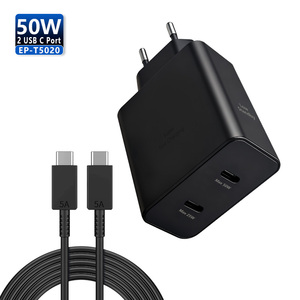 EP-T5020 <span class=keywords><strong>Chargeur</strong></span> Rapide USB-C Électrique Ignifuge 50W Avec QC3.0 Pour Ordinateur Portable Et Téléphones Mobiles-Prise UE/Royaume-Uni/US Pour S25/S24 Ultra - Product Image 6