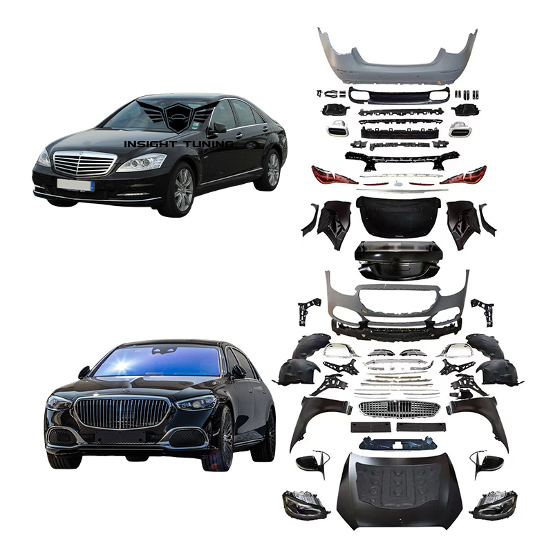 レア⭐︎W221 Sクラス　前期ナイトビジョン付き 限定商品！！BENZ W221 S-Class マレリー製 前期用 → 後期仕様