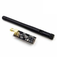 Module RF sans fil NRF24L01 PA LNA longue portée 1100 mètres avec antenne, émetteur-récepteur NRF24L01
