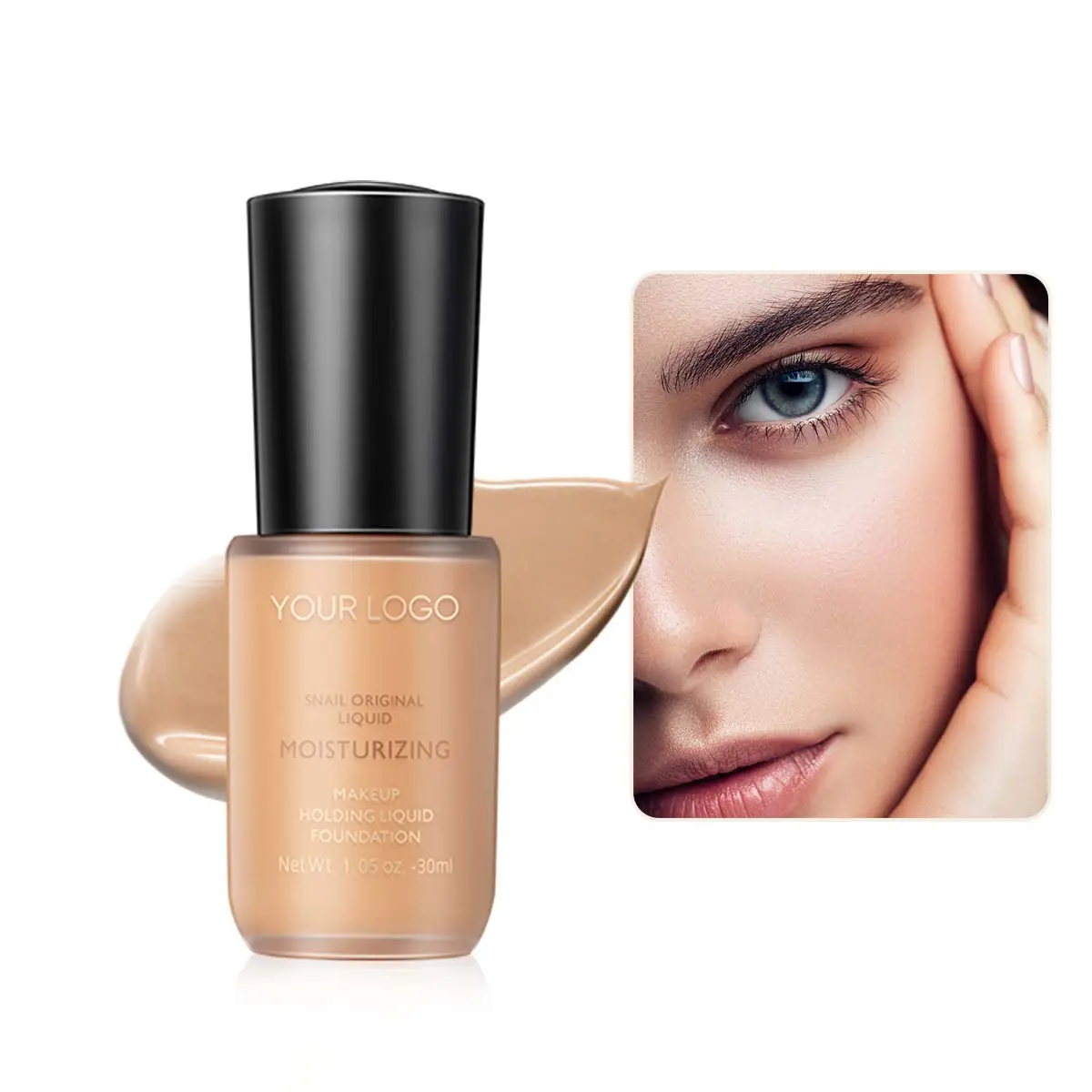brand snail foundation skincare full coverage foundation makeup products waterproof foundation skincare korean cosmetics