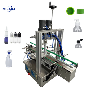 Máy tính để bàn tự động máy đóng nắp chai tròn Nước Mỹ phẩm nước giải khát Băng tải máy đóng nắp dòng - Product Image 4