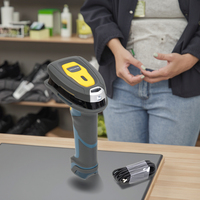 GUOTAO, gran oferta, alternativa barata, 1902G, escáner 2D de mano J17R, lector de código de barras inalámbrico, lector de código QR USB para supermercado