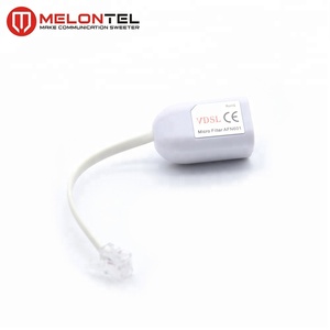 Divisor de módem VDSL <span class=keywords><strong>ADSL</strong></span> de puerto único RJ11, filtro Micro <span class=keywords><strong>ADSL</strong></span> Simple para piezas de telecomunicaciones, 1 unidad - Product Image 2