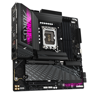 Carte mère GIGABYTE B860M AORUS PRO WIFI7 Intel B860 compatible avec les processeurs Intel Core Ultra, socket LGA1851, nouvelle carte mère micro-ATX - Product Image 2