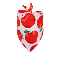 Groothandel Op Maat Bedrukte Driehoek Hond Sjaal Bandana Katoen Polyester In Meerdere Maten Pet Kleding Accessoire