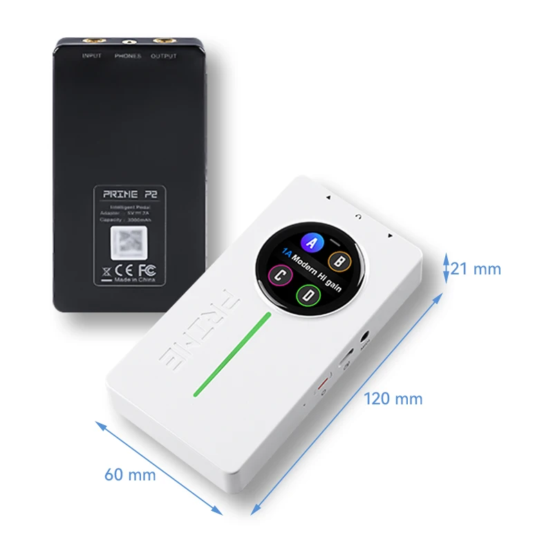 Mooer Prime P2 - Portable Smart Effect Player for Guitar
