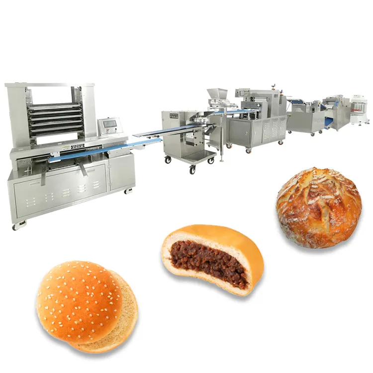 2024 ligne de production pain rond faisant la Machine prix CE Top qualité Chine Mobile
