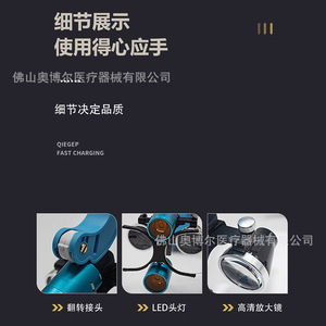 Dental Headlamp Magnifying Mirror 2.5x 3.5x Binocular For ENT And Cosmetic Examination - Product Image 4