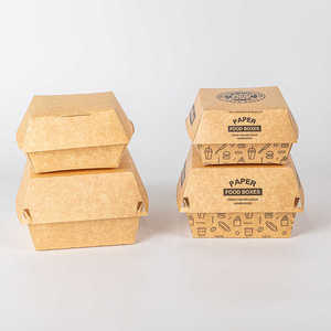 Jn bán buôn chip bỏng ngô gà Cốm hộp thức ăn nhanh Burger và khoai tây chiên tùy chỉnh bao bì - Product Image 5