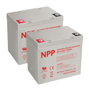 NPP密封鉛蓄電池太陽エネルギー貯蔵12V 100Ah 250Ah 200Ah 55Ah電源充電式バッテリーベトナム出荷 - Product Image 3