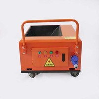 Pompe à béton mobile à vis à bas prix, portée verticale de 20 m, machine d'alimentation spécialisée pour le coulage de colonnes structurelles