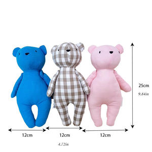 Juguetes <span class=keywords><strong>de</strong></span> Tela Masticables para Bebés, Muñecos <span class=keywords><strong>de</strong></span> Jirafa, León y Oso <span class=keywords><strong>de</strong></span> Algodón Orgánico, <span class=keywords><strong>Peluche</strong></span> <span class=keywords><strong>de</strong></span> Animales Seguro para la Dentición para Recién Nacidos, Regalo para Bebés - Product Image 5