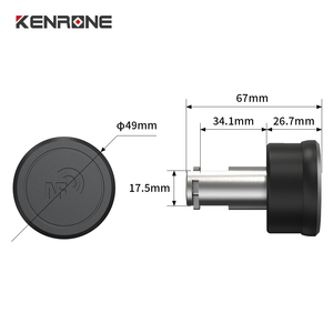 Kit <span class=keywords><strong>de</strong></span> remplacement <span class=keywords><strong>de</strong></span> serrure <span class=keywords><strong>de</strong></span> volet roulant NFC passive sans batterie, anti-fausse manœuvre, à cylindre unique pour portes <span class=keywords><strong>de</strong></span> magasin <span class=keywords><strong>de</strong></span> détail - Product Image 1