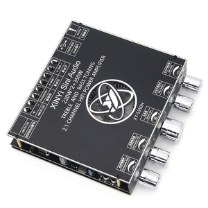 Placa amplificadora de potência <span class=keywords><strong>Bluetooth</strong></span> XY-S350H, módulo de amplificador de potência <span class=keywords><strong>Bluetooth</strong></span> de 2.1 canais, <span class=keywords><strong>subwoofer</strong></span> alto e baixo 220W * 2 + 350W - Product Image 4