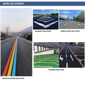 Hot Melt Road Marking Paint Traffic Reflective Thermoplastic Powder Coating Road Line Marking Paint