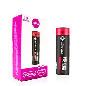 Yüksek kaliteli şarj edilebilir piller IMR18650 3.7v 3000mAh 40/60A şarj edilebilir pil - Product Image 2