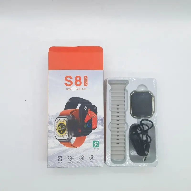 Orginal Oem Reloj Serie 8 Magntic Stand Big 2.0 Amoled 49mm S8 Ultra Wireless And Bluetooth S8 Ultra Smartwatch