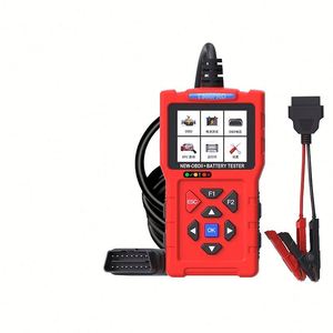 เครื่องอ่านโค้ดวินิจฉัยรถยนต์อเนกประสงค์ T300 Pro OBD2 พร้อมฟังก์ชันอ่านโค้ดข้อผิดพลาดของเครื่องยนต์และการทดสอบแบตเตอรี่ 12V สำหรับรถยนต์ทุกประเภท - Product Image 1