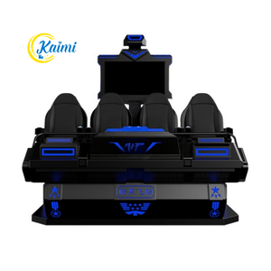 Kaimi Arcade VR Trademill Immersive Park, <span class=keywords><strong>simulateur</strong></span> de réalité virtuelle 9D à 4 places, chariot, design de <span class=keywords><strong>navire</strong></span>, animatronique, métal, intérieur - Product Image 2
