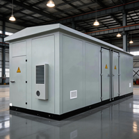 Poste de transformateur combiné de type européen 33 kV 1250 kVA pour centrale solaire, type boîtier