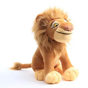 Vendita di fabbrica 28cm grazioso cuscino morbido Leo abbraccio leone peluche giocattolo Mini giungla animale peluche peluche giocattolo