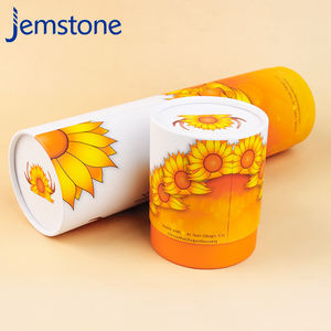 Fábrica física, venta al por mayor, lata de papel redonda, embalaje artesanal, tubo de papel de cartón Kraft - Product Image 2