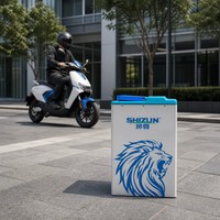 Paket Baterai Motor Listrik LiFePO4 76V 40Ah 2500W Daya Tinggi Jangkauan Jauh Berperingkat IP67 3000+ Siklus Sel Silinder Baru