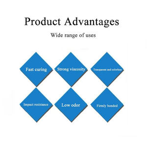 Adhésif industriel de qualité 401 406 495 pour machines et assemblages Colle forte adhérence à séchage rapide Colle forte adhérence industrielle - Product Image 4