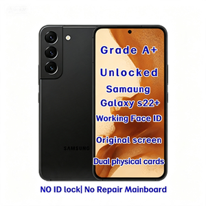 Venta al por Mayor de Teléfonos Inteligentes <span class=keywords><strong>Galaxy</strong></span> <span class=keywords><strong>S22</strong></span>+ <span class=keywords><strong>128GB</strong></span> Negro Fantasma 5G con Pantalla Dynamic AMOLED 2X, Snapdragon, Proveedor de Fábrica, Stock al por Mayor - Product Image 1