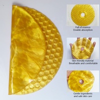 Masque en feuille pour les seins au collagène et or 24 carats, à base de plantes, marque privée, raffermissant, hydratant, liftant, pour l'agrandissement des seins, soin de la peau du buste, végétalien, OEM