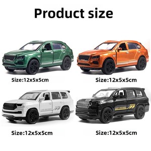Modèle de voiture miniature en métal Warrior Bulk, portes ouvrantes, jouet pour enfants, décoration de gâteau unisexe, 1:36 - Product Image 2