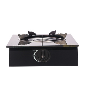 Estufa de gas comercial de un solo quemador con vidrio templado, estufa de gas licuado, estufa de gas de sobremesa - Product Image 3