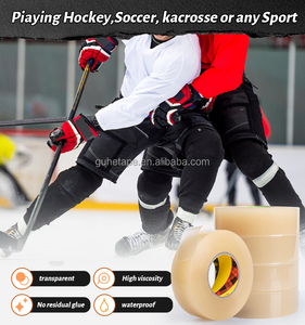 Ruban adhésif transparent pour chaussettes de <span class=keywords><strong>hockey</strong></span>, protection des tibias, 25 mm x 25 m, adhésif acrylique multi-usages pour équipement de patinage sur glace - Product Image 2