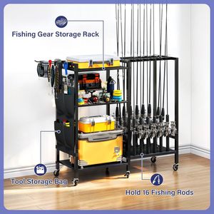 Aangepaste koolstofstalen hengelhouder <span class=keywords><strong>trolley</strong></span> 360 graden verstelbaar zwaarlast grondspie 1 jaar garantie OEM ODM rechtstreeks van de fabriek - Product Image 4