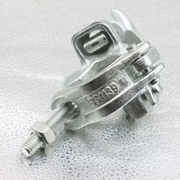 Collier de serrage pivotant pour échafaudage en aluminium/acier galvanisé, coupleur rotatif pour tube d'échafaudage de construction